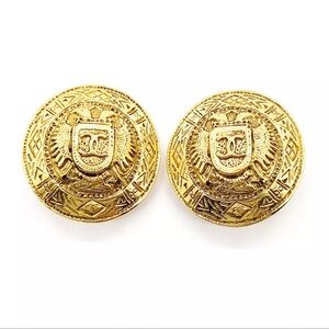 Chanel Gold Vintage Earrings
